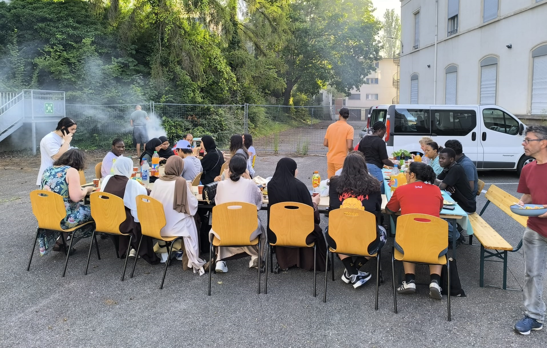 Soirée barbecue à l’E2C 68 : Un moment convivial pour marquer le début des vacances